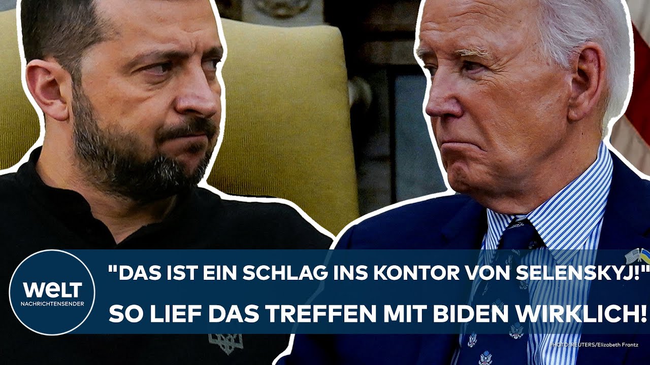 PUTINS KRIEG: "Das ist ein Schlag ins Kontor von Selenskyj!" So lief das Treffen mit Biden wirklich!