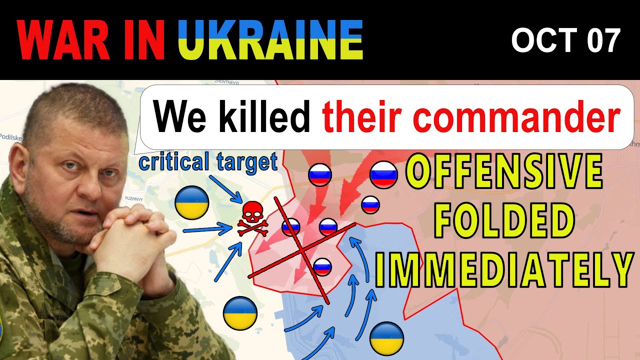 07 Oct: BRUTAL DEFEAT! Ukrainian Forces DECAPITATE RUSSIAN STRIKE FORCE! | War in Ukraine Explained