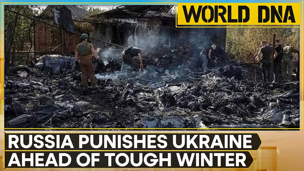 Russia-Ukraine War: Russia Hammers Ukraine's Energy & Military Infrastructures | World DNA | WION