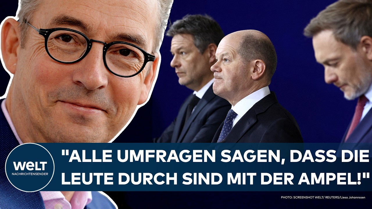 BRANDENBURG: "Alle Umfragen sagen, dass die Leute durch sind mit der Ampel!" - Jan Fleischhauer