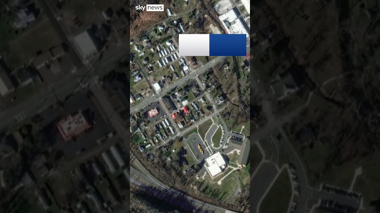 Before and after Hurricane Helene