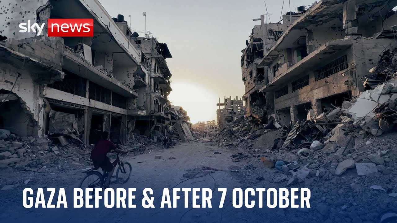 Gaza before and after 7 October | Israel-Hamas War