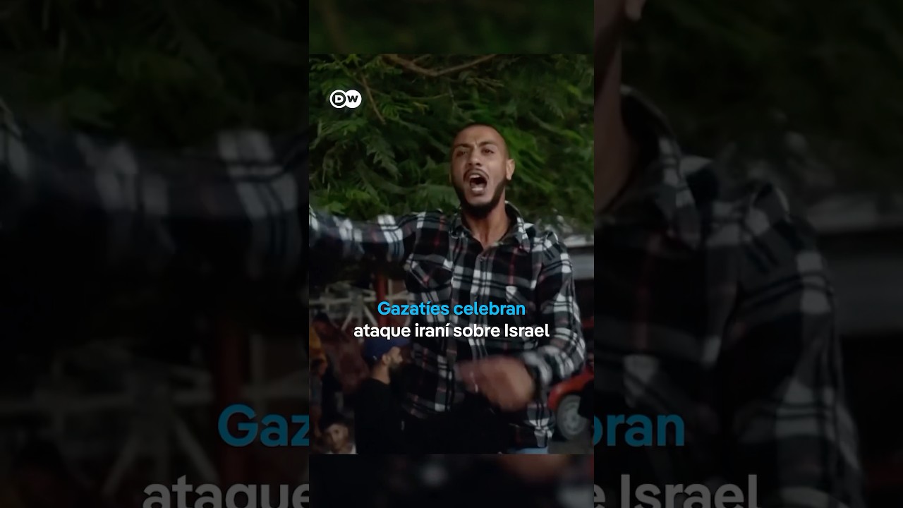 Celebran en Gaza el ataque iraní sobre Israel con 180 misiles