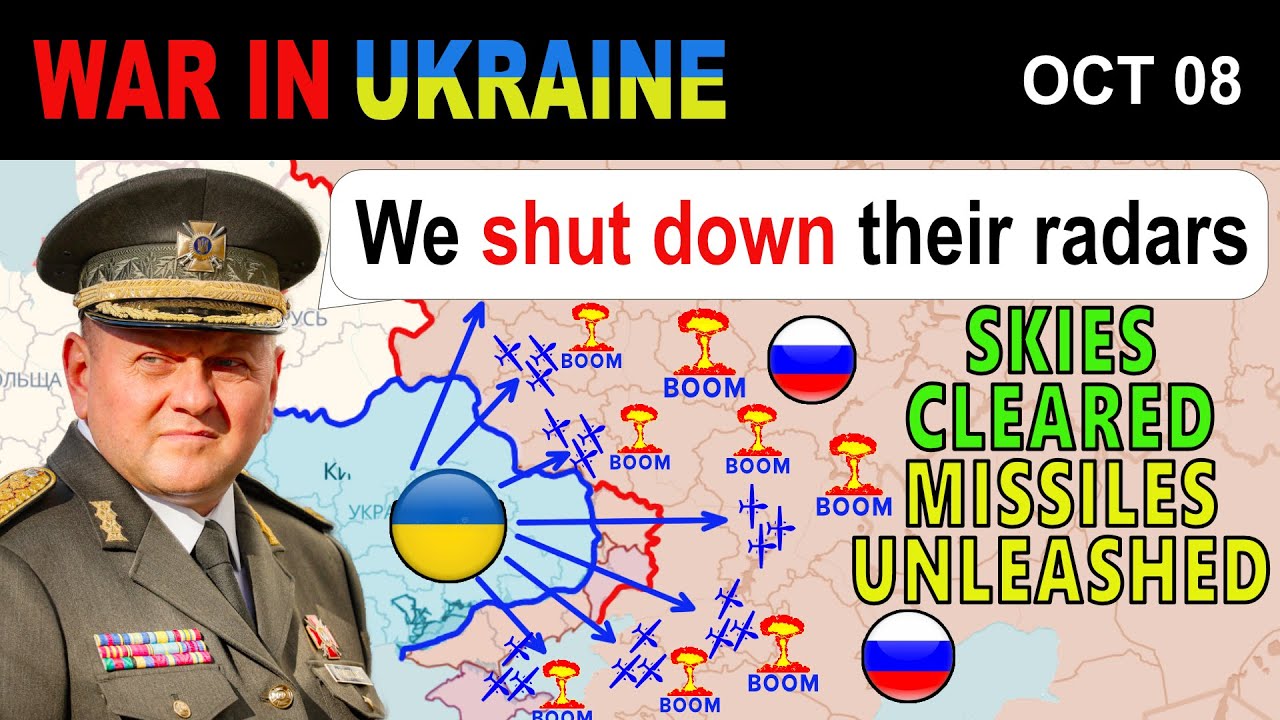08 Oct: HIT WHERE IT HURTS! Russian STRATEGIC BASES IN FLAMES! | War in Ukraine Explained