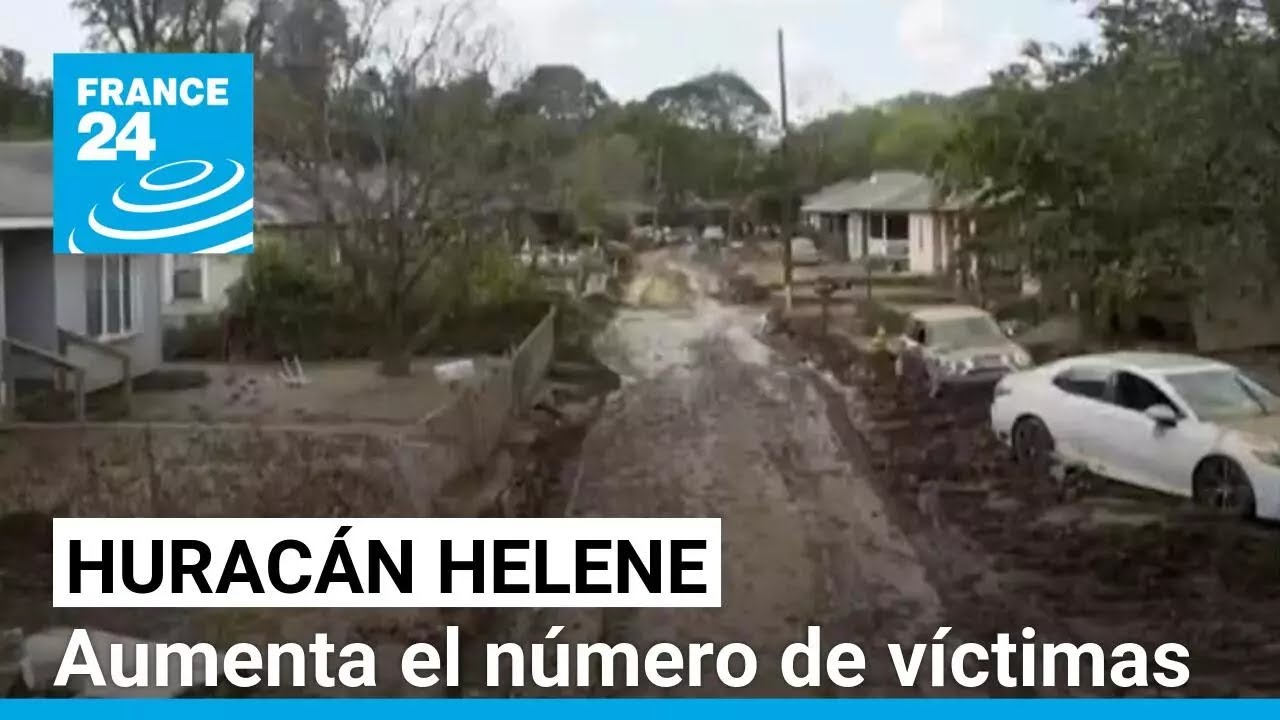 EE. UU.: crece la preocupación por el aumento del número de muertos tras el huracán Helene