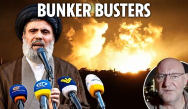 Israeli jets blitz Hezbollah hideouts in attempt to assassinate terror group's new chief