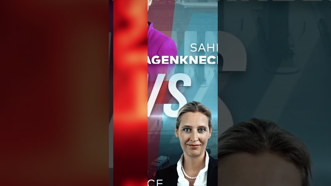IN EIGENER SACHE: Das TV-Duell zwischen Alice Weidel und Sahra Wagenknecht auf WELT I #short