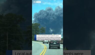 Chemical plant fire breaks out in Georgia