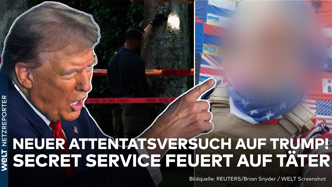 DONALD TRUMP: Schock in USA! Neuer Attentats-Versuch auf Ex-US-Präsidenten! Schüsse auf Täter