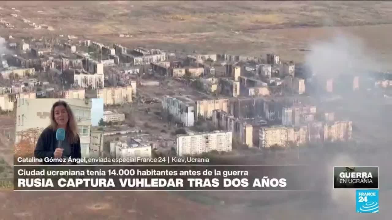 Informe desde Kiev: Ejército ruso toma control de Vuhledar, en Ucrania • FRANCE 24 Español