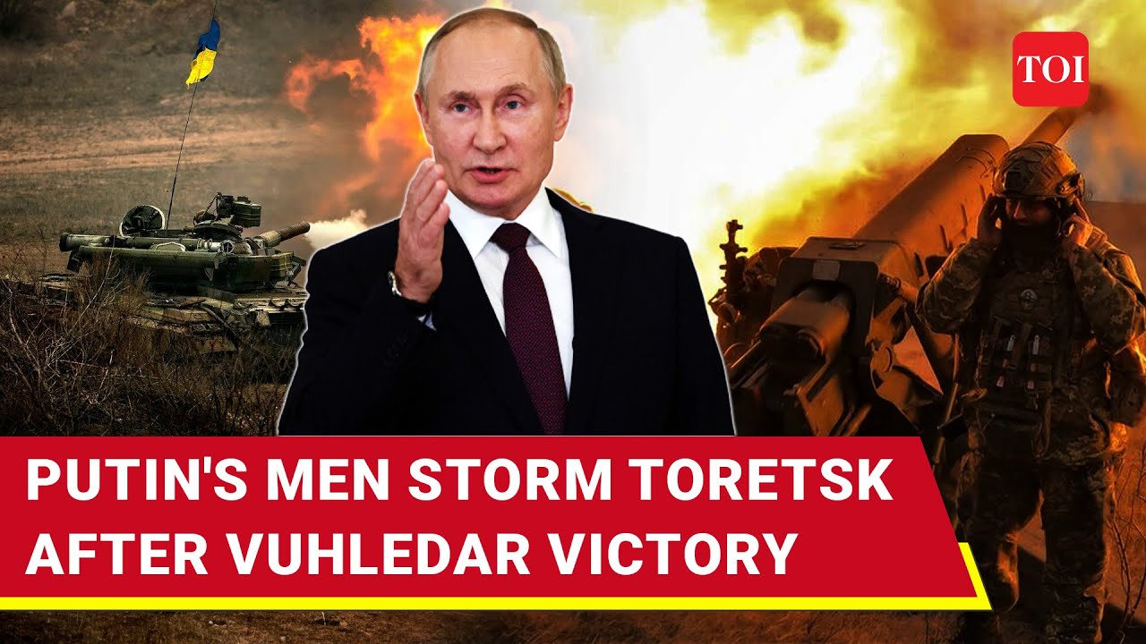 Ukraine Army Panics As Russian Forces Storm Toretsk | 'Situation Unstable...Battle At Every Gate'