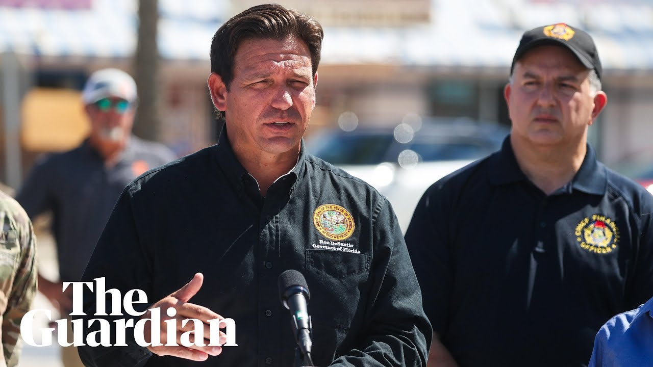 Florida Governor DeSantis holds briefing as Huricane Milton approaches – watch live
