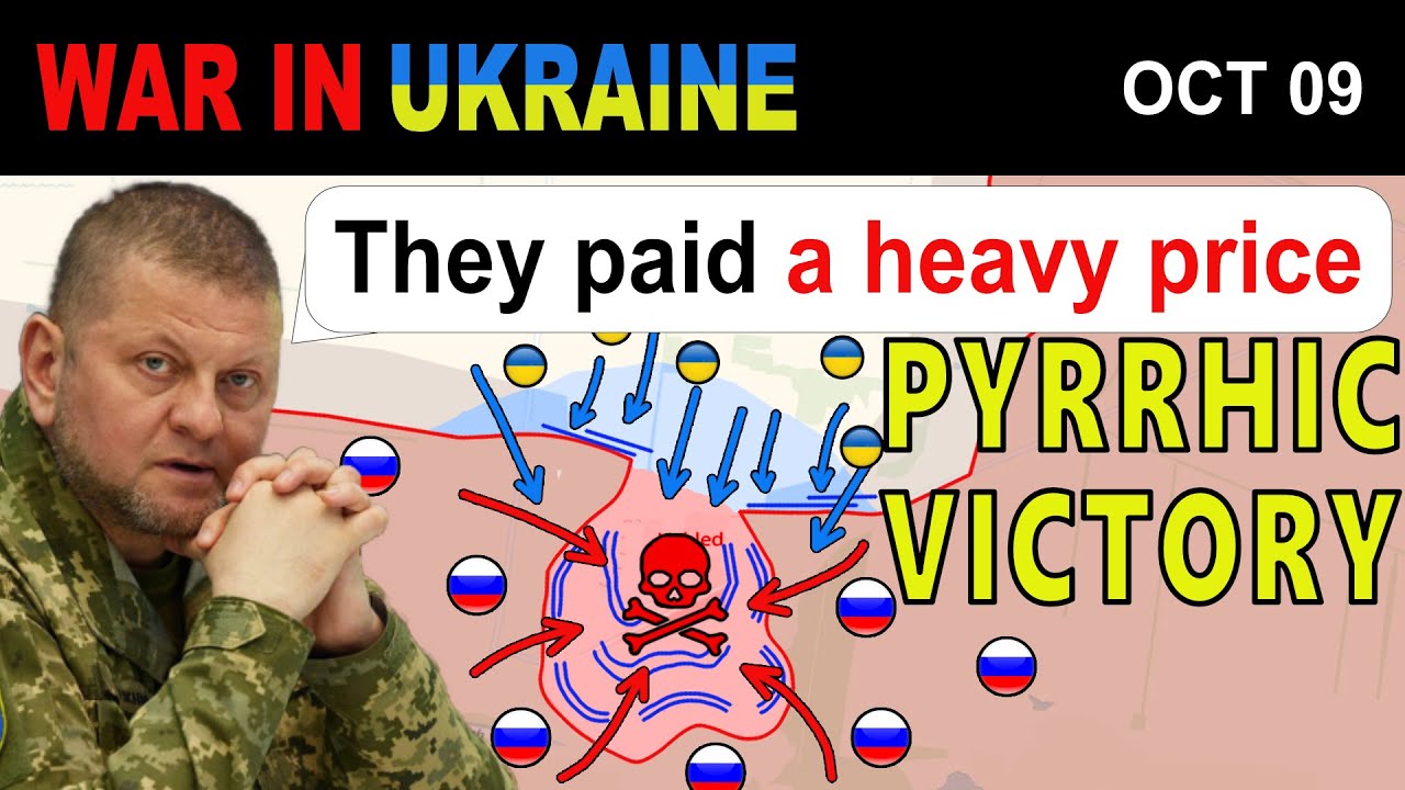 09 Oct: RUSSIAN LOSSES MOUNT at Vuhledar as Ukrainians Escape Through Open Corridor | War in Ukraine