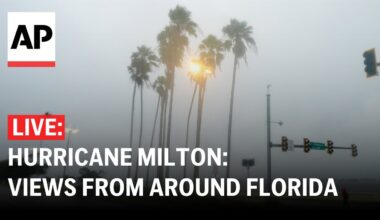 Hurricane Milton LIVE cam: Views from around Florida