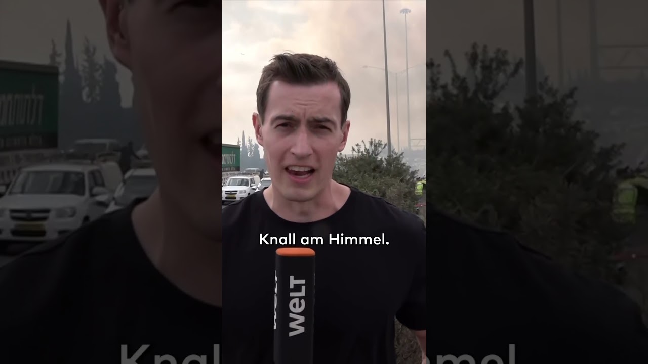 NAHOST: Hisbollah-Rakete trifft Autobahn – Reporter berichtet aus Tel Aviv