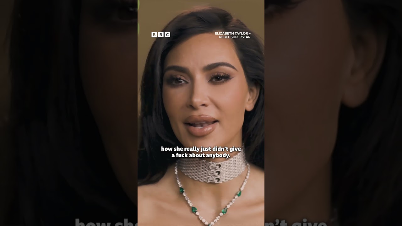 Why Kim Kardashian decided to make Elizabeth Taylor - Rebel Superstar - BBC