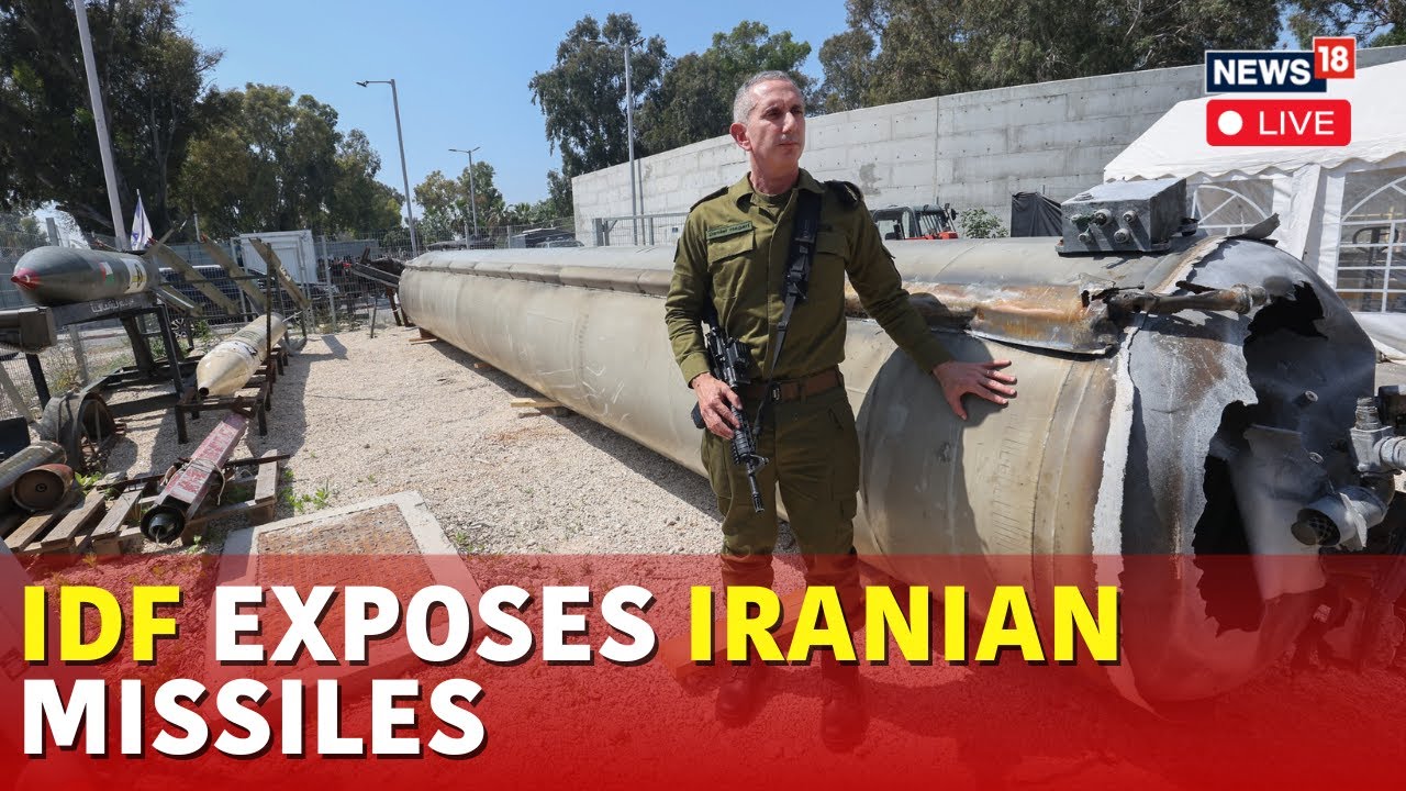 Israel Vs Iran Live | Israel-Iran Conflict: Israel Shares Photo Of Iran Missiles' Remnants | N18G