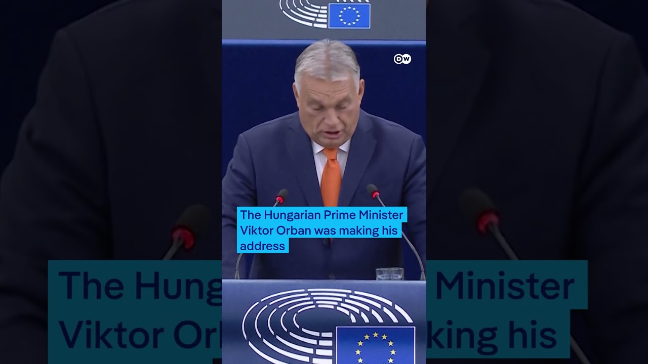 EU PM's sing anti-fascist  anthem after Orban's address | DW News