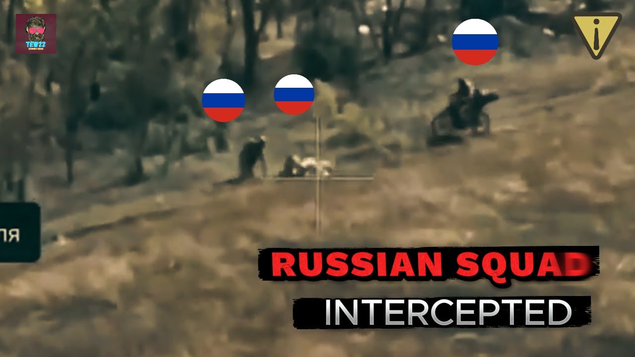 Ukrainian Forces Hunter Drone Takes Out Russian MOTORCYCLE SQUAD Shocking Drone Footage! War Updates