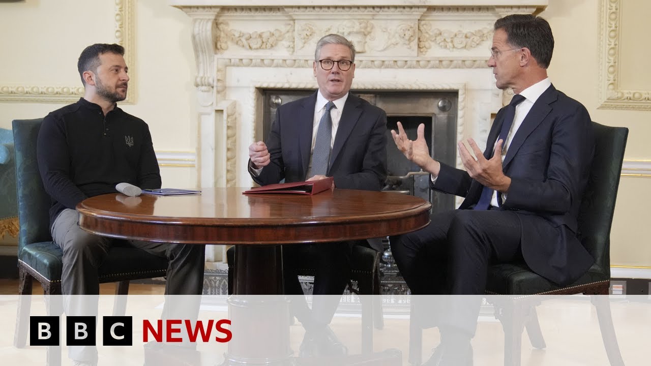 Nato Chief Mark Rutter speaks to BBC News about Ukraine | BBC News