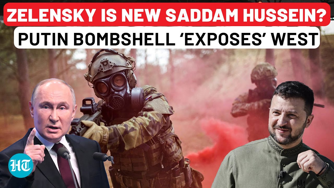 Zelensky’s Desperation Knows No Bounds? Russia’s ‘Chemical Weapons’ Bombshell ‘Exposes’ West | Putin