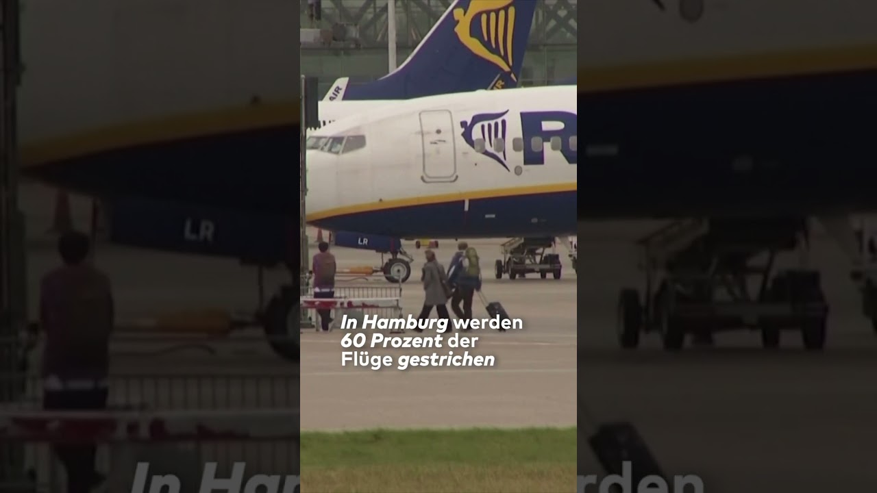 RYANAIR: Zu hohe Kosten! Flüge in Deutschland massiv gestrichen! #shorts