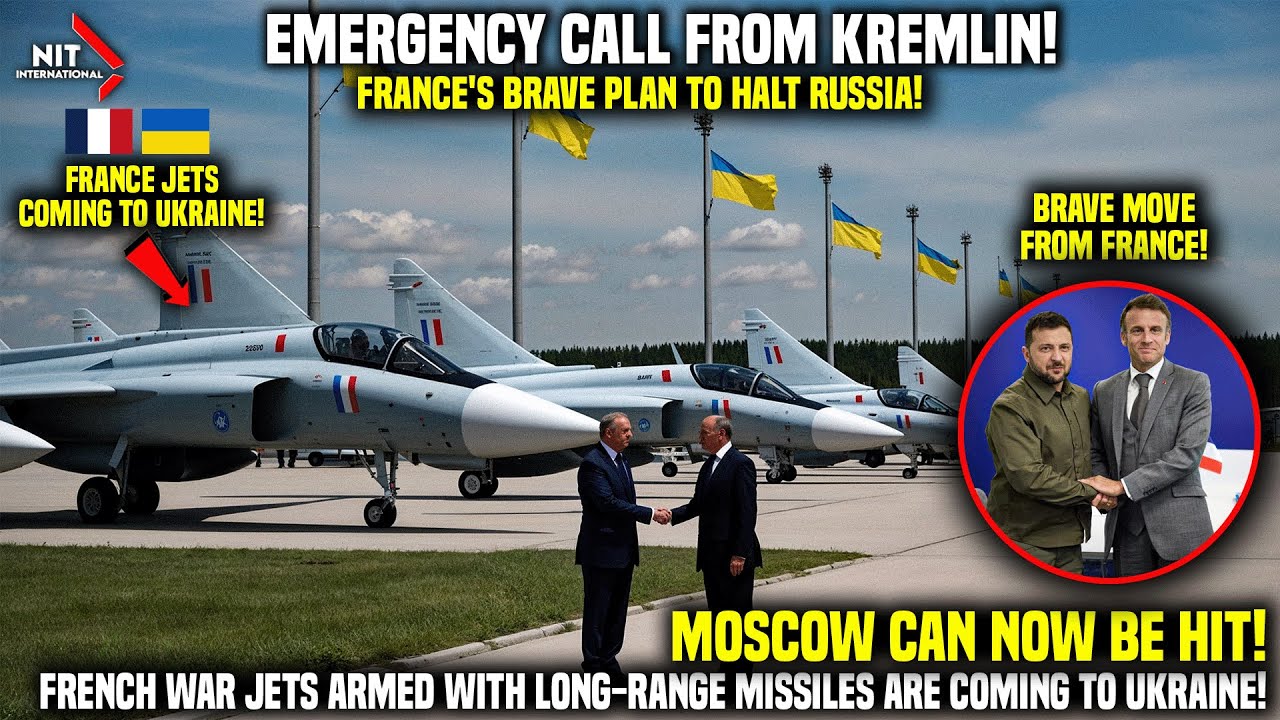 Moscow is Now in Danger! French War Jets Armed with Long-Range Missiles Are Coming to Ukraine!