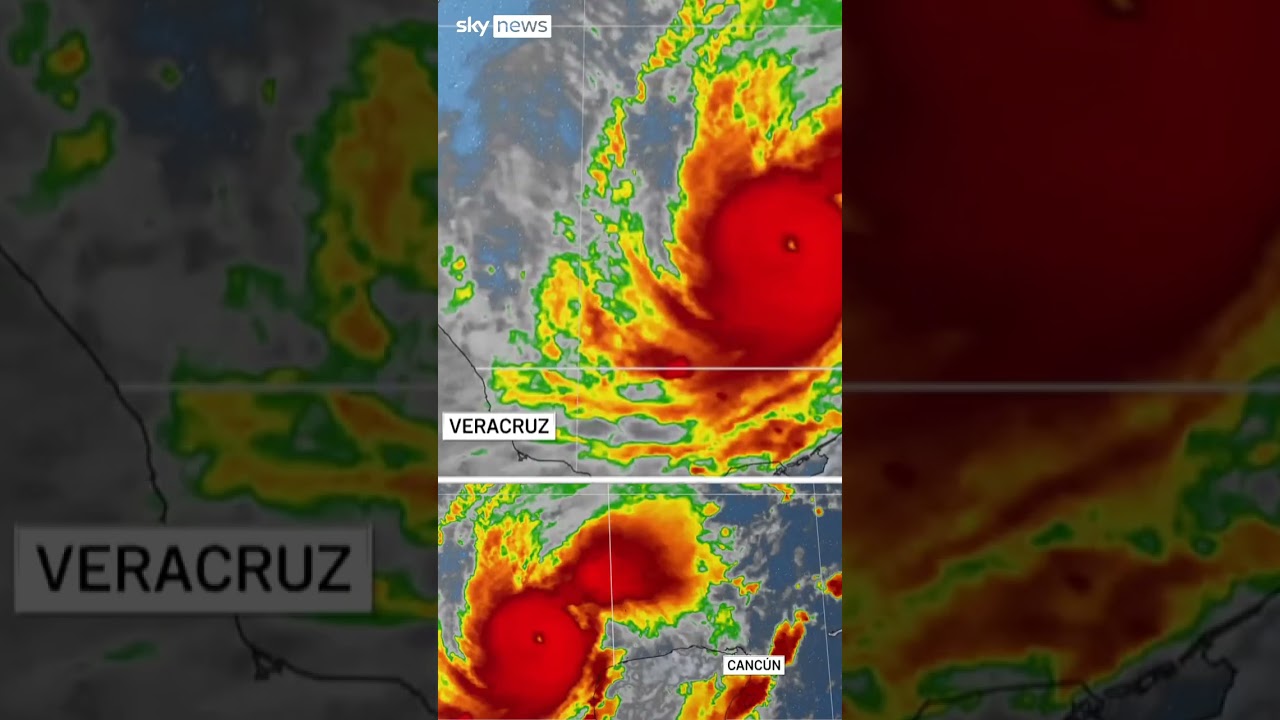 Weatherman tearful over 'horrific' hurricane