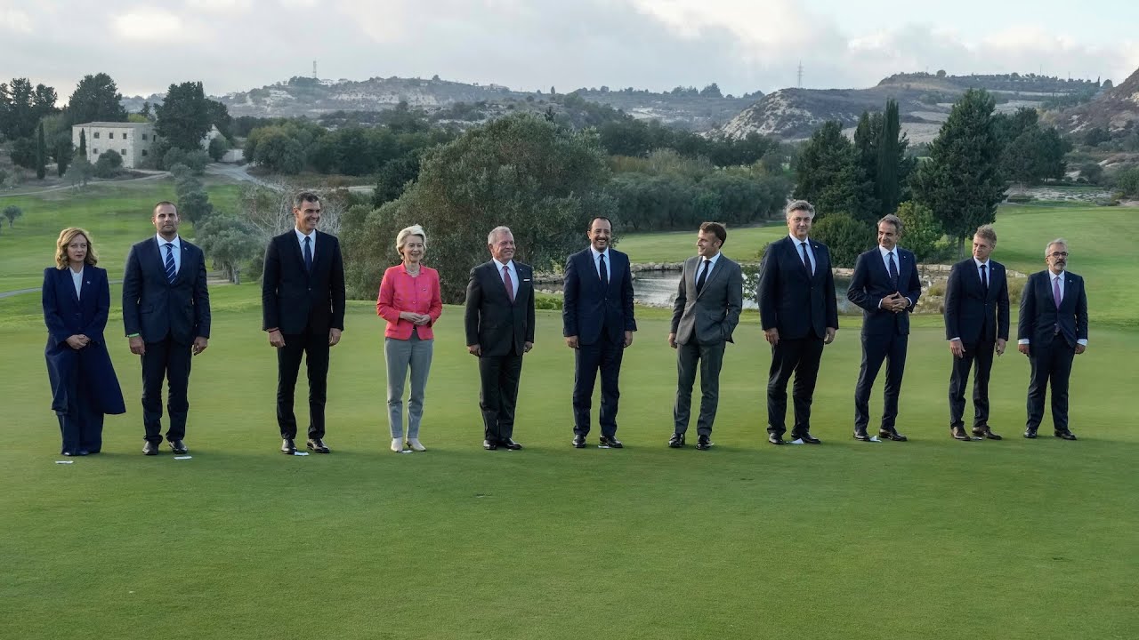 🔴 DIRECT | MED9 : Conférence de presse des dirigeants européens au sommet méditerranéen à Chypre