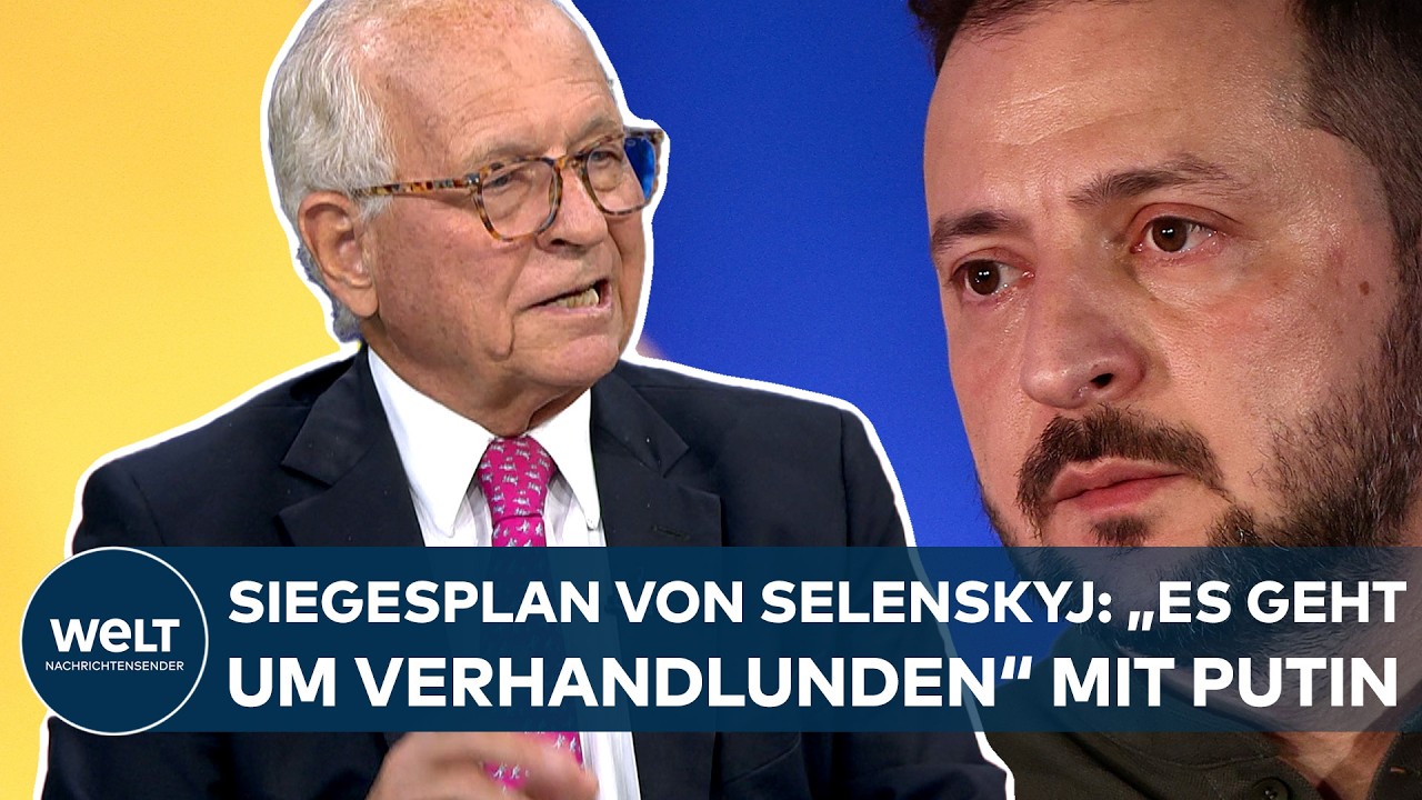 WOLODYMYR SELENSKYJ IN BERLIN: Ukraine-Siegesplan wird bei Bundeskanzler Olaf Scholz zum Thema!