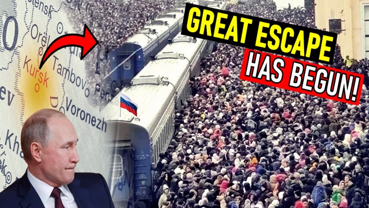 It's All Over! 190.000 Russians abandoned Putin and began to flee from Kursk! Even Zelensky shocked!