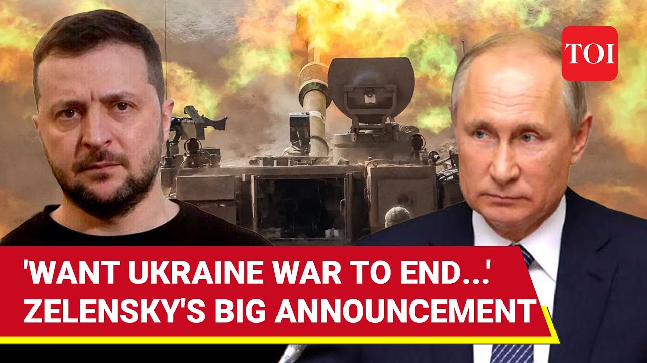 Zelensky's Big Russia Climbdown? Ukraine Pres. Makes Surprise Announcement | 'Want War To End By...'