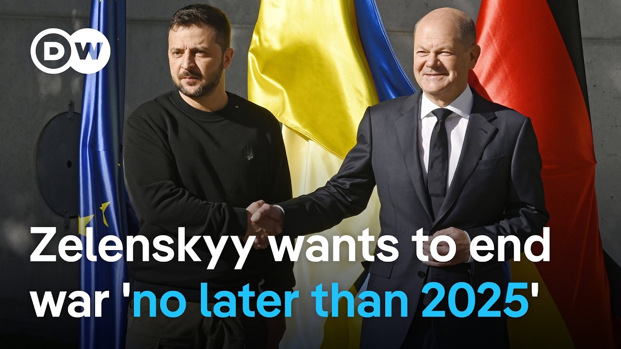 Germany's Scholz promises Zelenskyy 1.4 billion euros more military aid | DW News