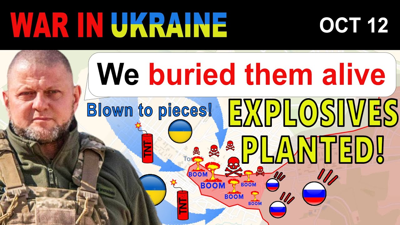 12 Oct: Ukrainian Forces BLOW UP ENTIRE RESIDENTIAL AREA WITH RUSSIANS INSIDE | War in Ukraine