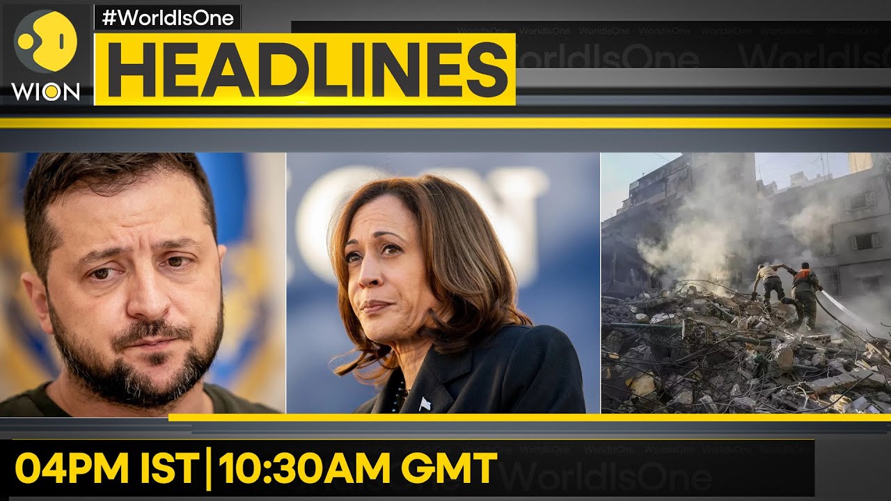 IDF Warns South Lebanon Residents | Ukraine, Russia Foil Drone Attacks | WION Headlines | World News