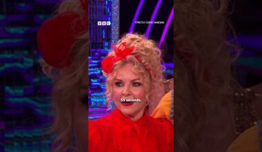 This is an official #Strictly message for #MirandaHart ☕✨
