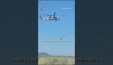 Impactante operativo en Sinaloa por la Guardia Nacional