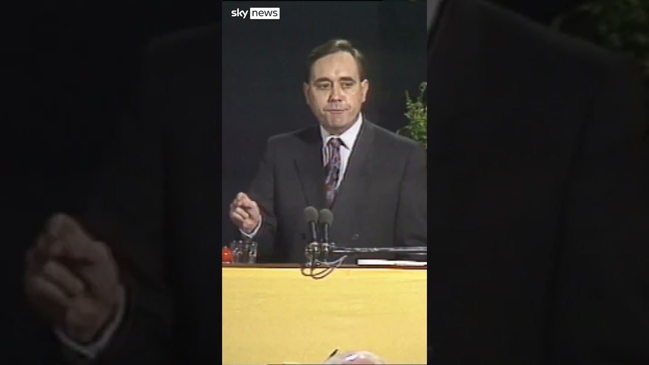 Alex Salmond speech from 1990