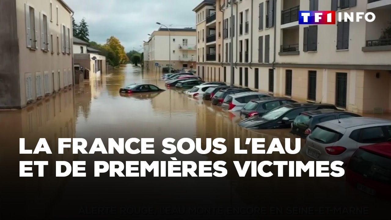 Tempête Kirk : la France sous l'eau et de premières victimes