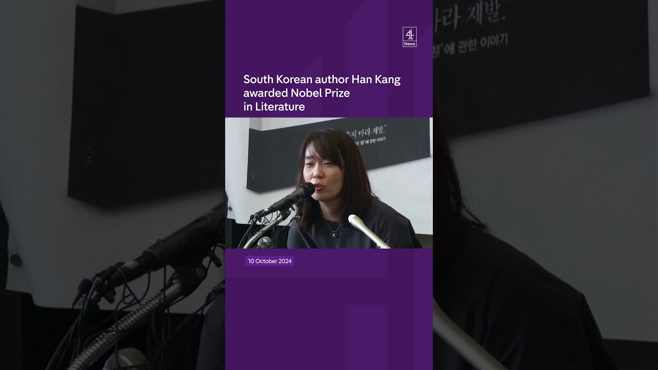 South Korean author wins Nobel Prize