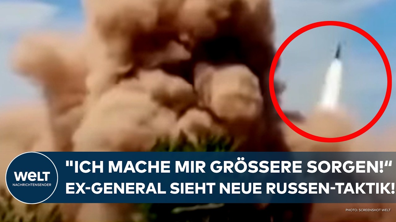 PUTINS KRIEG: "Überraschend! Die Russen haben seit ein paar Tagen zu einer neuen Taktik gegriffen!"