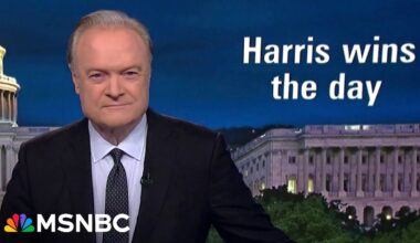 Lawrence: Trump gets lost in music & lies at economic forum as Harris boosted by GA early vote
