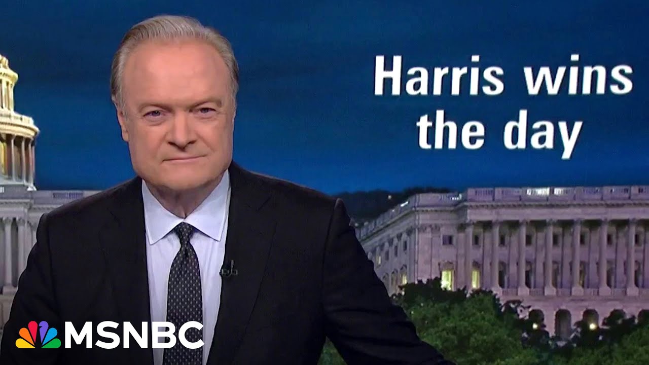 Lawrence: Trump gets lost in music & lies at economic forum as Harris boosted by GA early vote