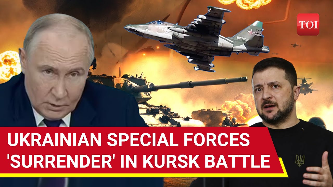 Big Blow To Ukraine: Zelensky's Special Forces 'Surrender' In Kursk | 'Don't Want More Fighting...'