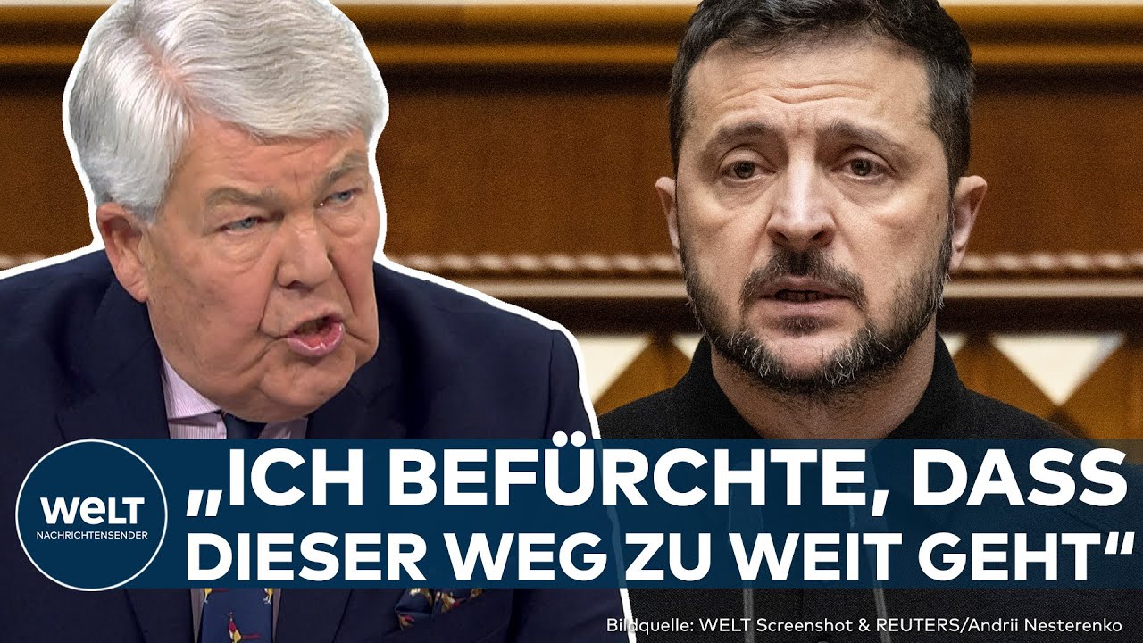 UKRAINE-KRIEG: Knallharte Forderungen! Selenskyjs "Siegesplan" laut Ex-General Kather realitätsfern!