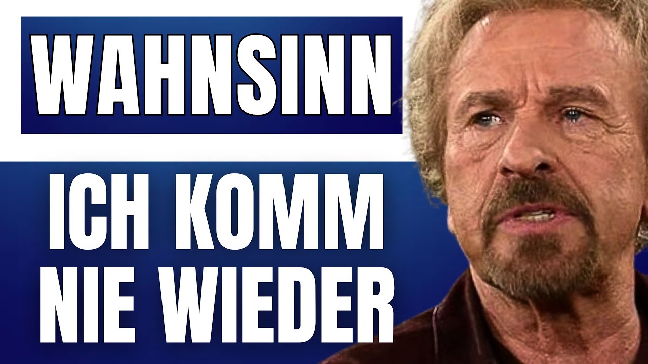 EKLAT: Gottschalk bricht LIVE Sendung ab!