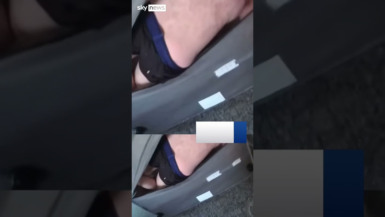 Suspect found hiding in a sofa