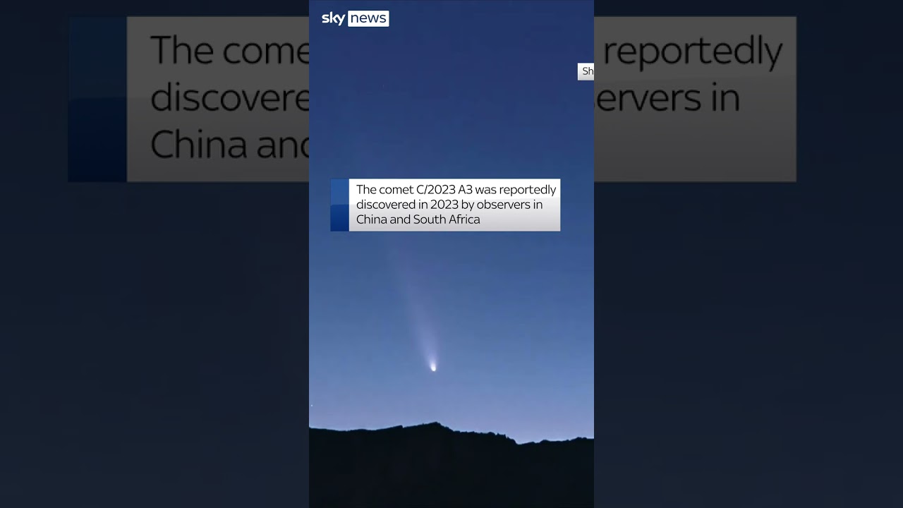 Watch once in a lifetime comet