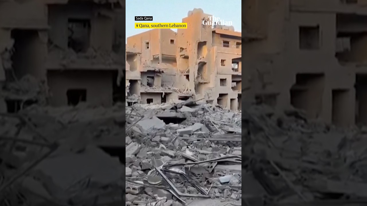 Qana, #Lebanon after #Israeli strikes #middleeastcrisis