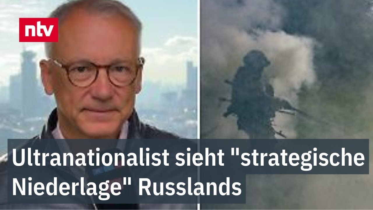Ultranationalist sieht "strategische Niederlage" Russlands - Munz wähnt Bewegung in Moskau  | ntv